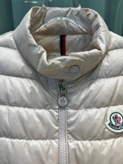 MONCLER 25S DOWN VEST IN BEIGE 009