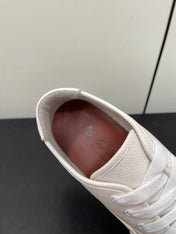LP CLASSIC BISCUIT SNEAKERS WHITE CALFSKIN