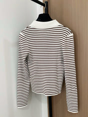 MIUMIU LONG-SLEEVE KNIT POLO STYLE 265