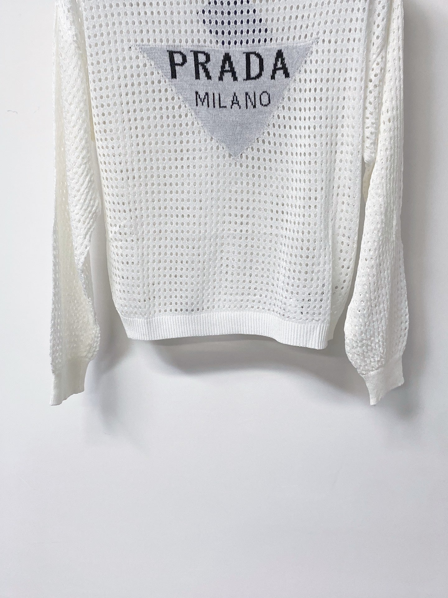 PRADA 26S MESH KNIT TOP 972