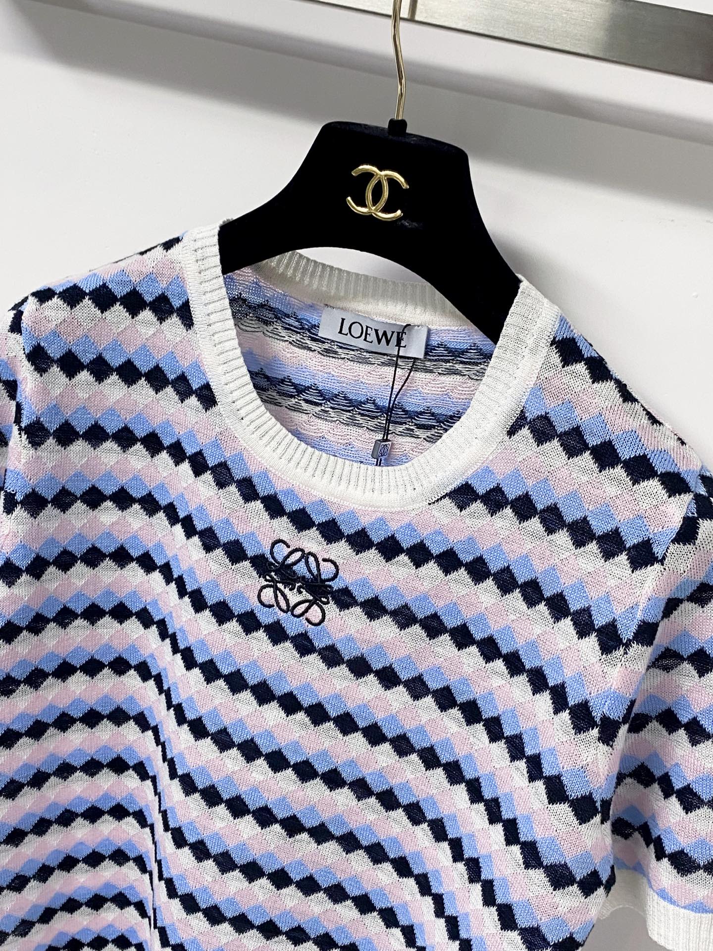 LOEWE 26S SHORT-SLEEVE KNIT TOP 601
