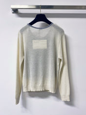 LOEWE 26S LAYERED V-NECK KNITTED SWEATER 566