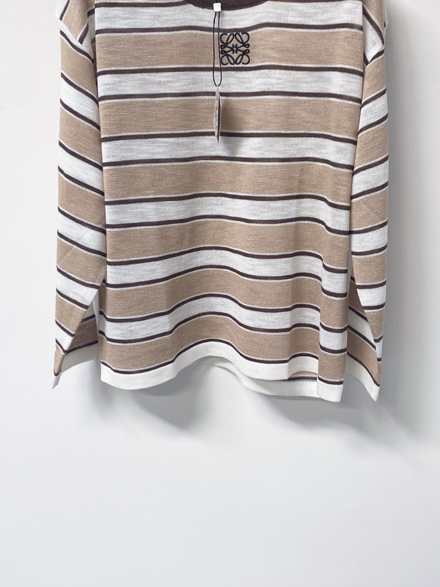 LOEWE 26S STRIPED LIGHTWEIGHT KNITTED SWEATER 570