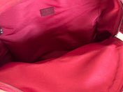 MEDIUM BACKPACK 40 IN ROSSO ANCORA RED GG CANVAS