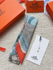 HERMES 26S SCARF 86 IN SILK 309620
