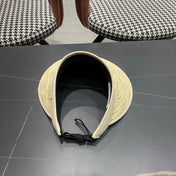 DIOR 26S RAFFIA VISOR HAT STYLE 60