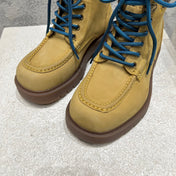 HADDOCK LACE-UP ANKLE BOOT IN CIDER BROWN SUEDE