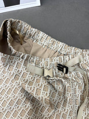 DIOR WRAP-FRONT SHORTS 228595