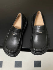 LOEWE 26S LOAFER IN BLACK CALFSKIN