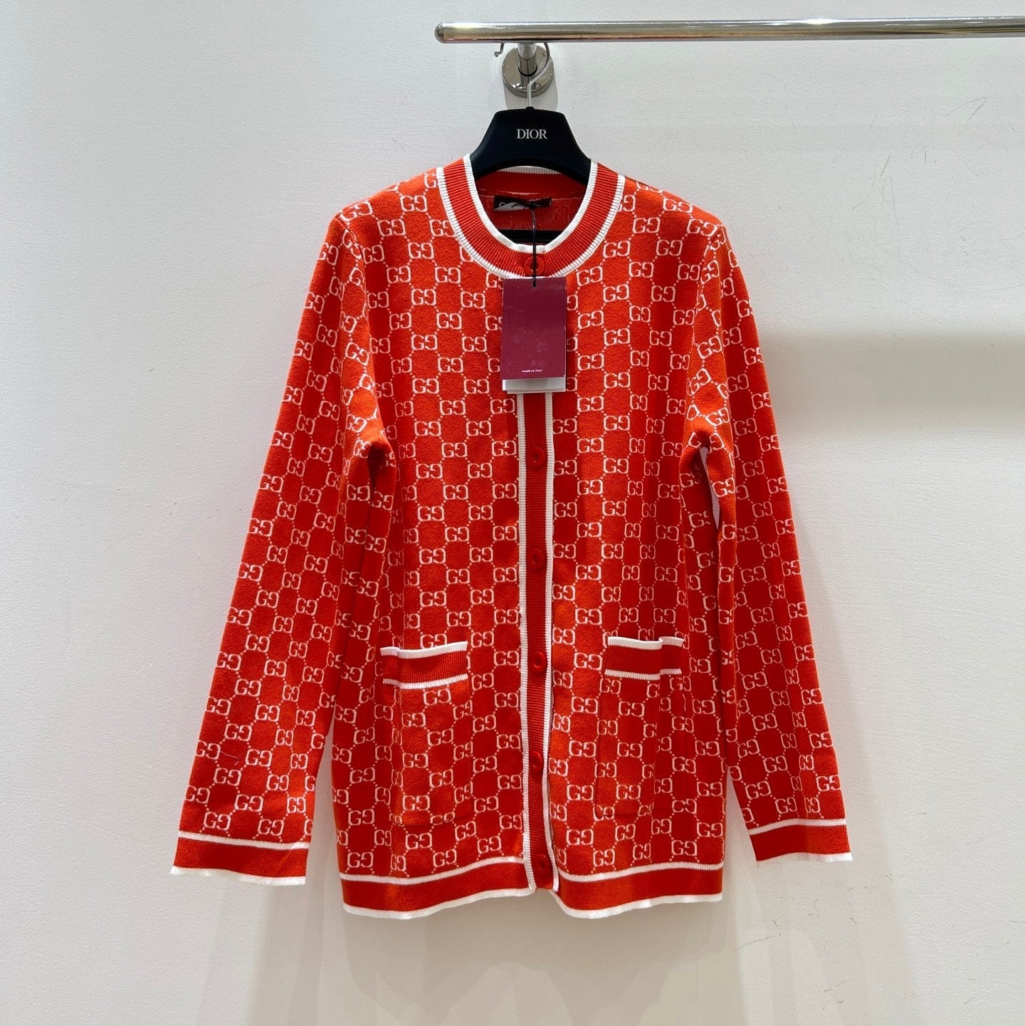 GUCCI 26S KNIT CARDIGAN 497