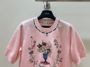 DIOR 26S SHORT-SLEEVE CREWNECK T-SHIRT 1357
