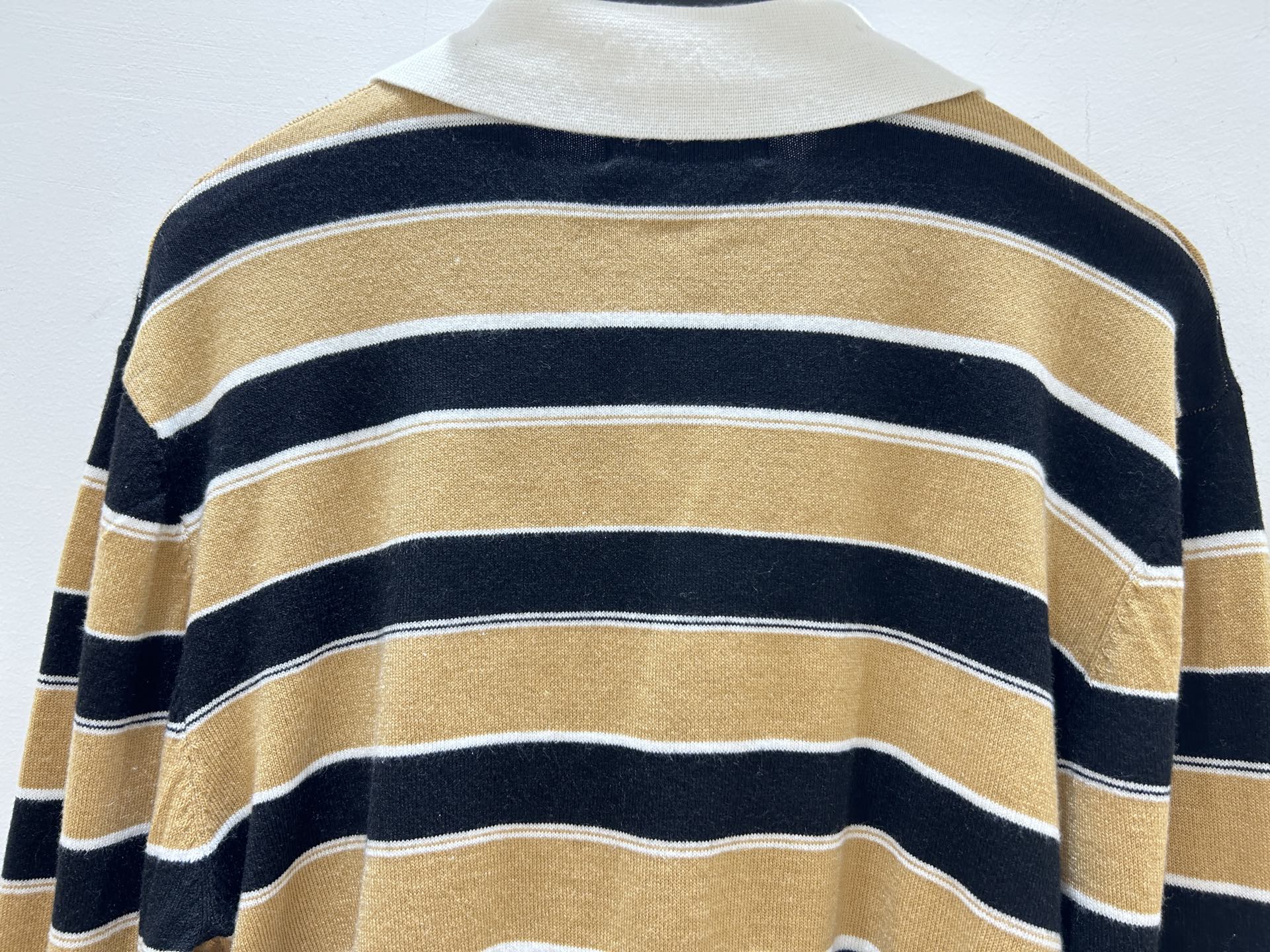 PRADA 26S CROPPED KNIT POLO SHIRT STYLE 934