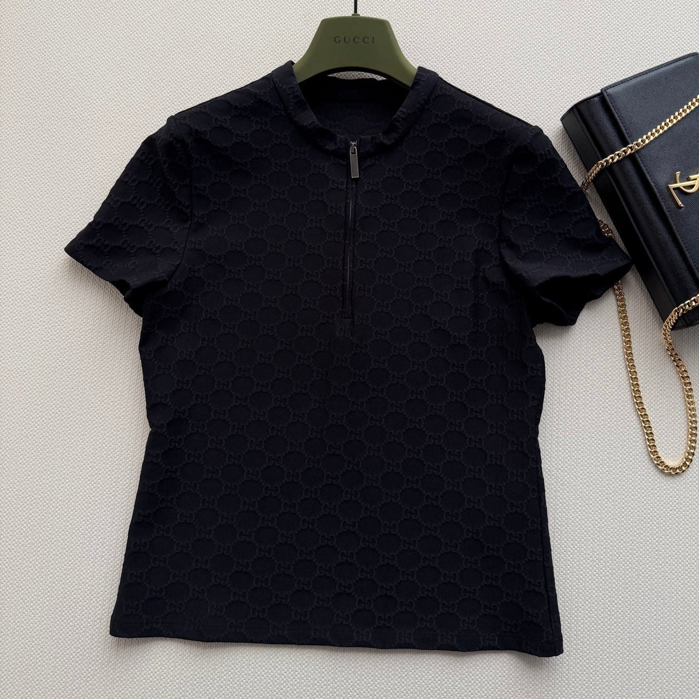 GUCCI 26S SHORT-SLEEVE KNIT T-SHIRT 473