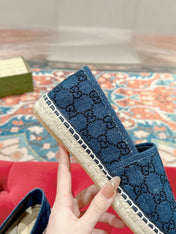 GG ESPADRILLE LOAFER AEGEAN CANVAS
