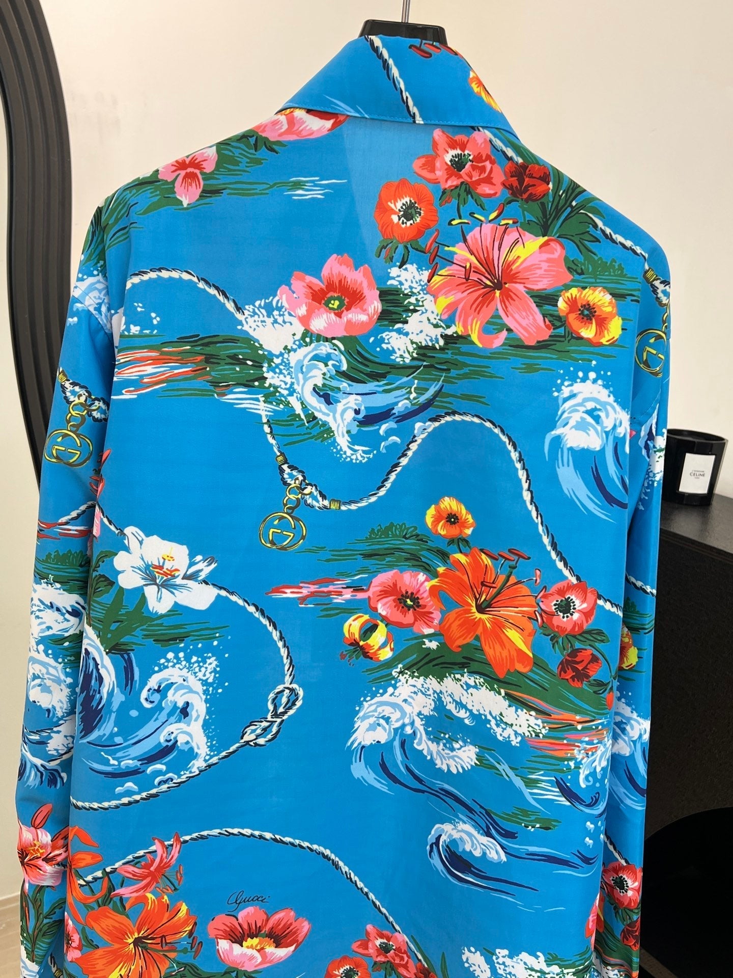 GUCCI 26S LONG-SLEEVE COLLARED SHIRT 445