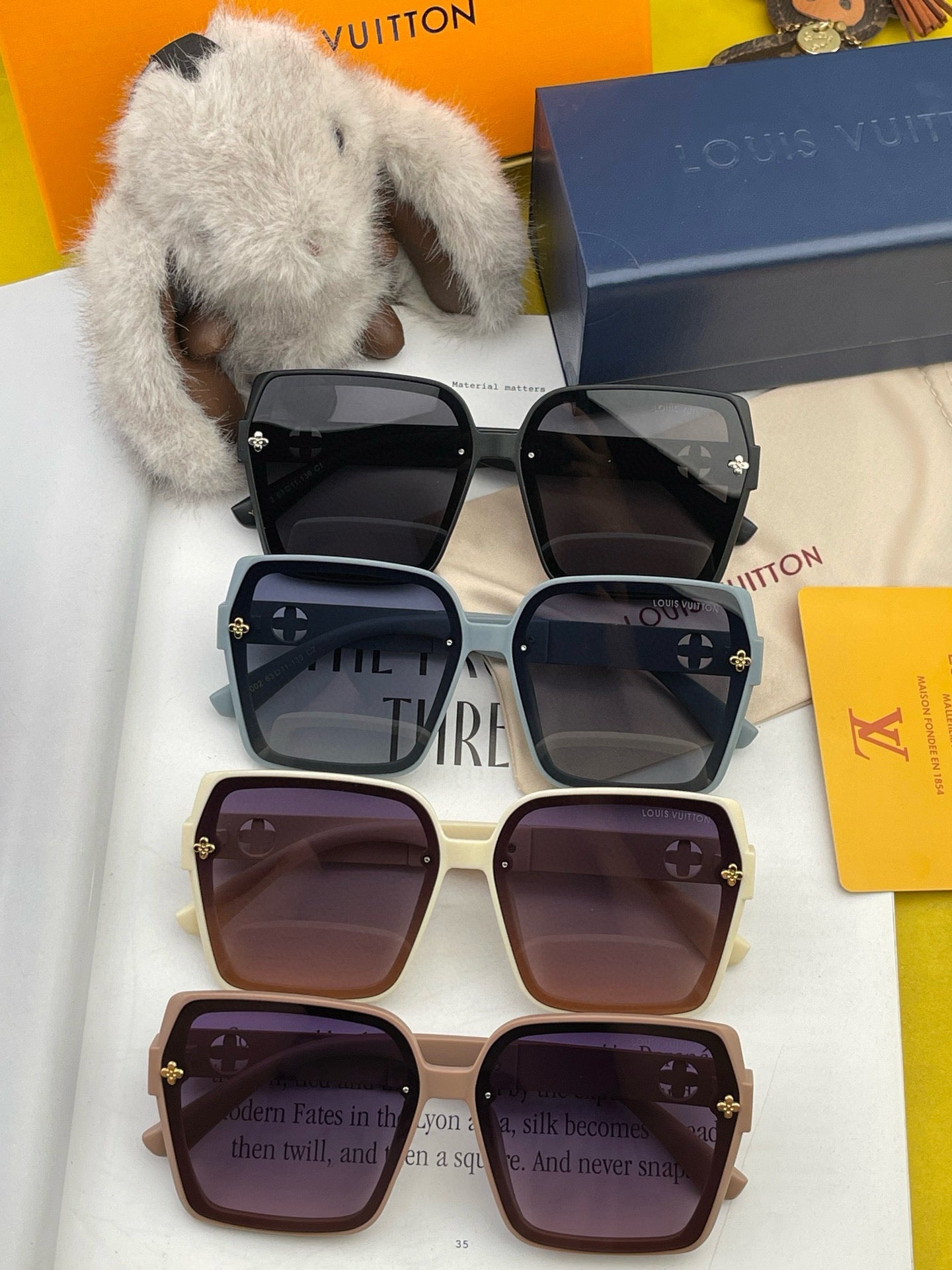 GRAM SQUARE SUNGLASSES L2200 IN ACETATE