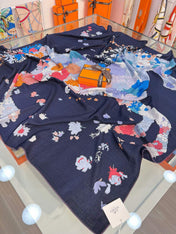 HERMES 25S SCARF 140 IN SILK 724765