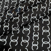 CHANEL 25S SCARF 90 IN SILK 732137