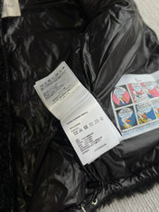 MONCLER 25S DOWN VEST IN BLACK 043