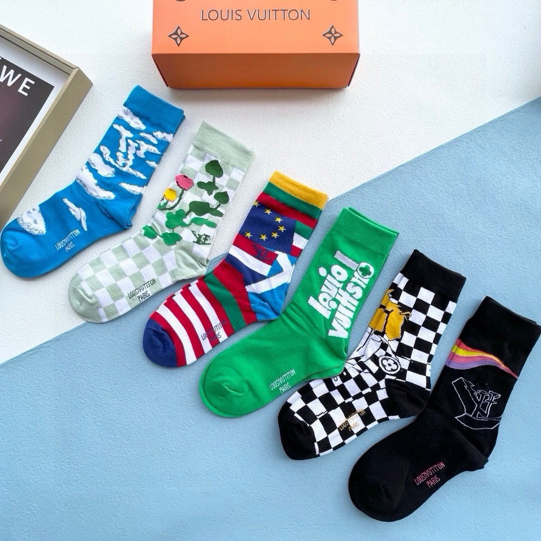 KNEE - HIGH SOCKS 423907 (1 BOX)
