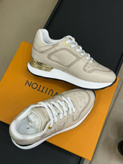 LV NEO RUN AWAY SNEAKER IN KHAKI TAN CALFSKIN