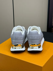LV NEO RUN AWAY SNEAKER IN STEEL GRAY CALFSKIN
