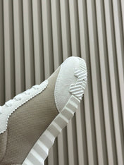 BOUNCING SNEAKERS BRIGHT GRAY CALFSKIN