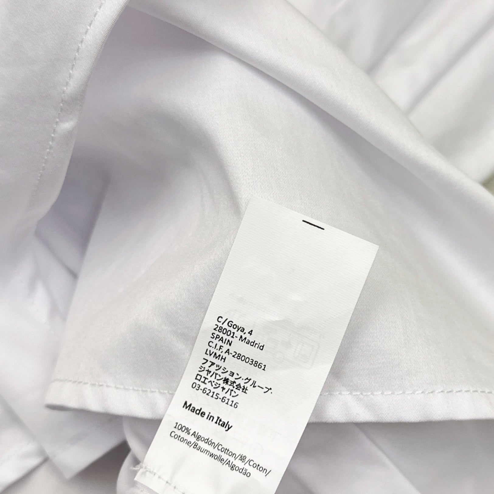 Loewe 25 Sleeveless Shirt Cotton 612246