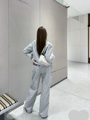 DIOR 25S JACQUARD PANTS 709