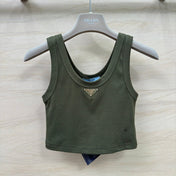 PRADA 26S CREW NECK TANK TOP 656