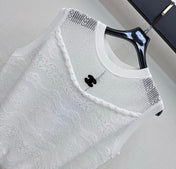 CHANEL 26S SLEEVELESS SWEATER STYLE 1063