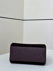 ORIGAMI MINI 19 IN WINE RED LAMBSKIN AND SUEDE