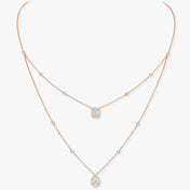 MY TWIN 2 ROW DIAMOND NECKLACE